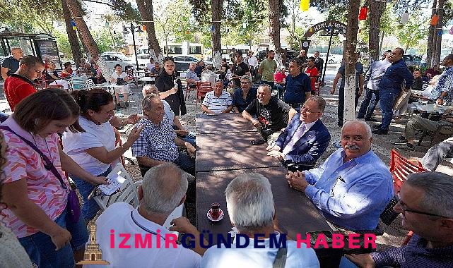 Başkan Çalık Emekliler Lokali’ni ziyaret etti