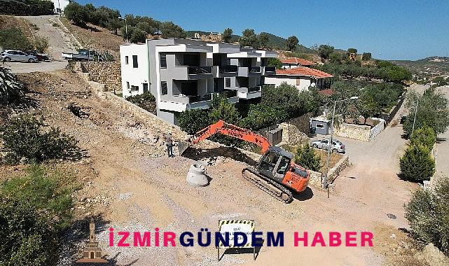 Foça’nın altyapı ağı genişliyor