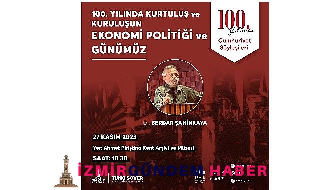 Cumhuriyet Söyleşileri Dr. Serdar Şahinkaya ile devam ediyor