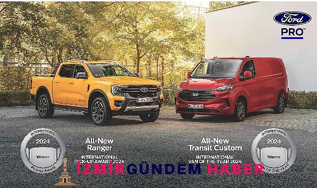 Ford Otosan’ın Yeniköy Fabrikasında üretilen Transit Custom, “2024 Uluslararası Yılın Ticari Aracı” seçildi