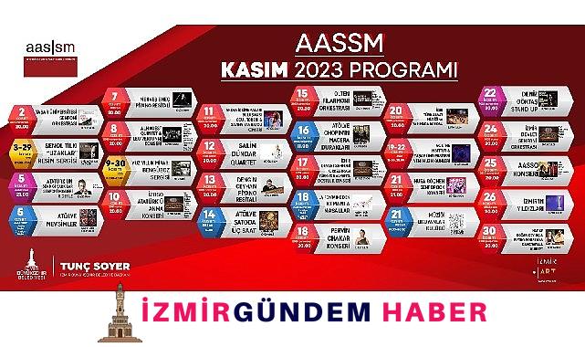 Sonbahar uğurlaması Kasım’da AASSM’de