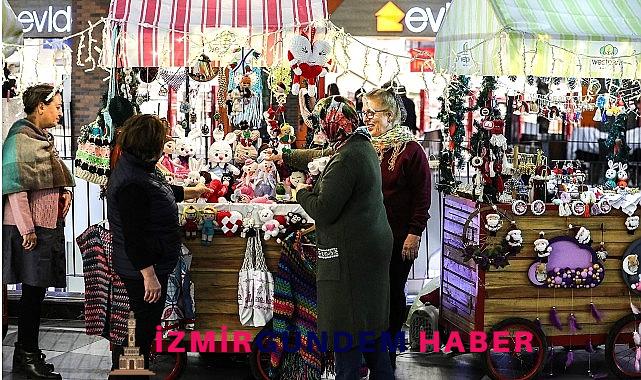 Bayraklılı kadınlardan ‘Yeni yıl kermesi