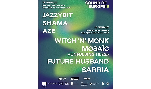 Sound of Europe Festivali Başlıyor
